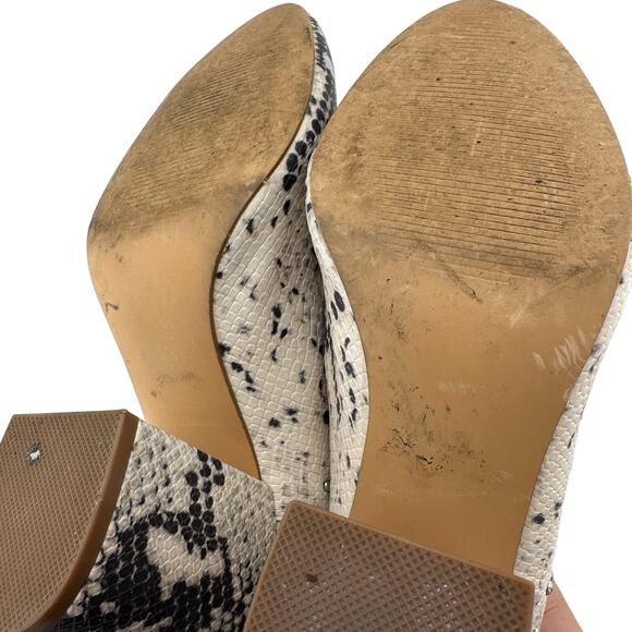 Steve Madden Vegan Snakeskin Slip On Ankle Boot Rockstar 7M - Picture 6 of 6